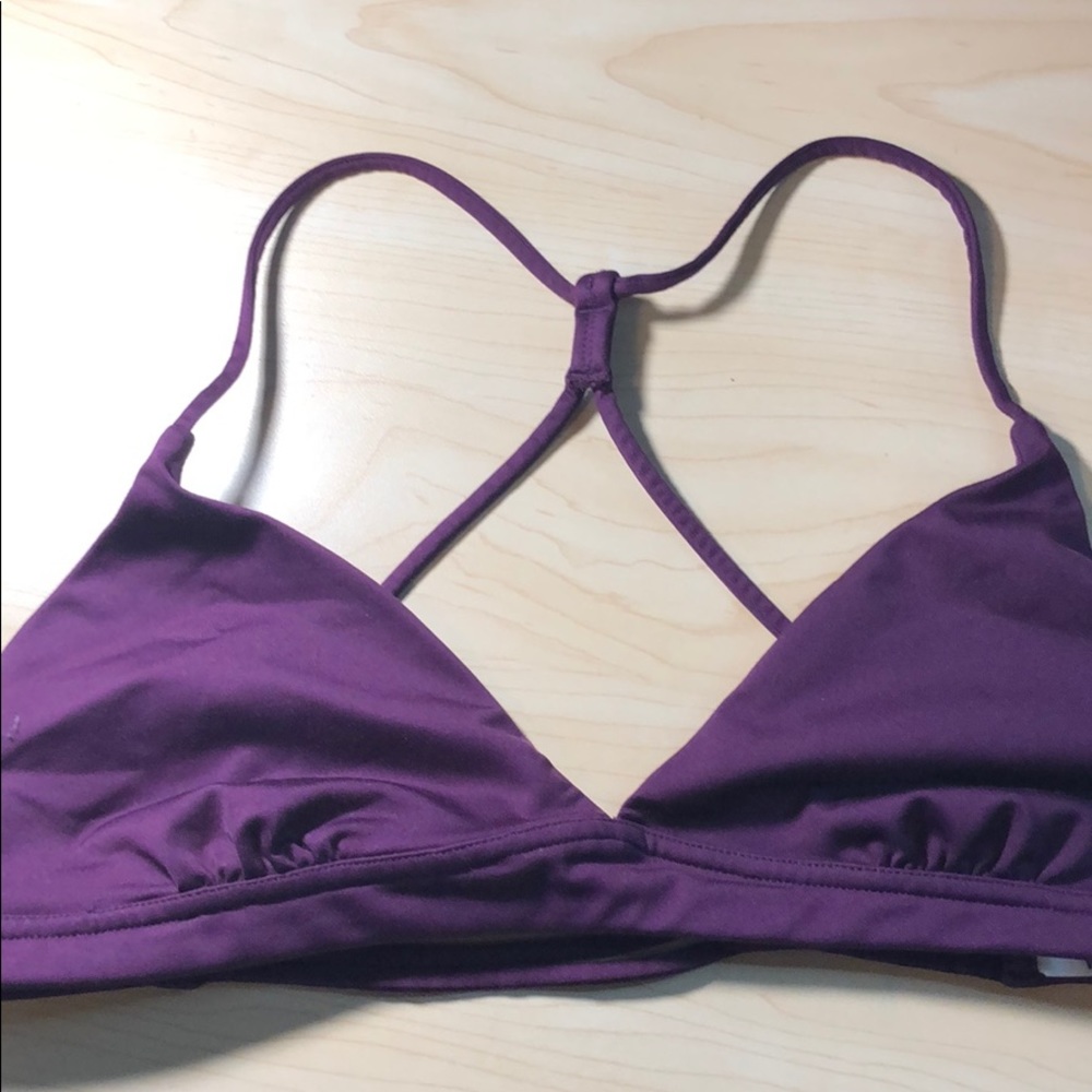Victoria’s Secret purple sports bra size large